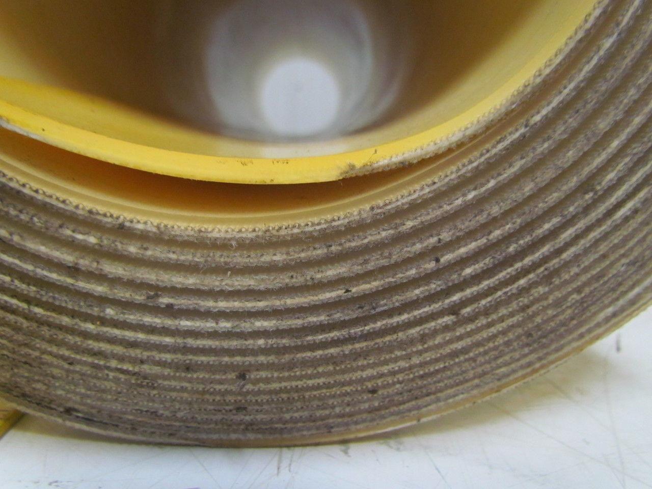 2 Ply Smooth Top Clear/White Urethane Rubber Conveyor Belt 29Ft X 29"