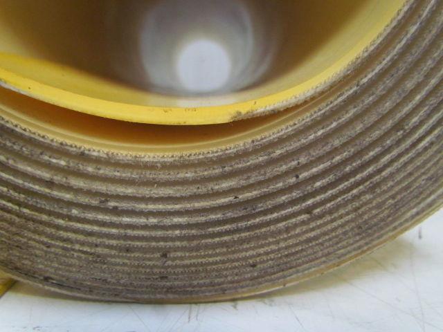 2 Ply Smooth Top Clear/White Urethane Rubber Conveyor Belt 29Ft X 29"