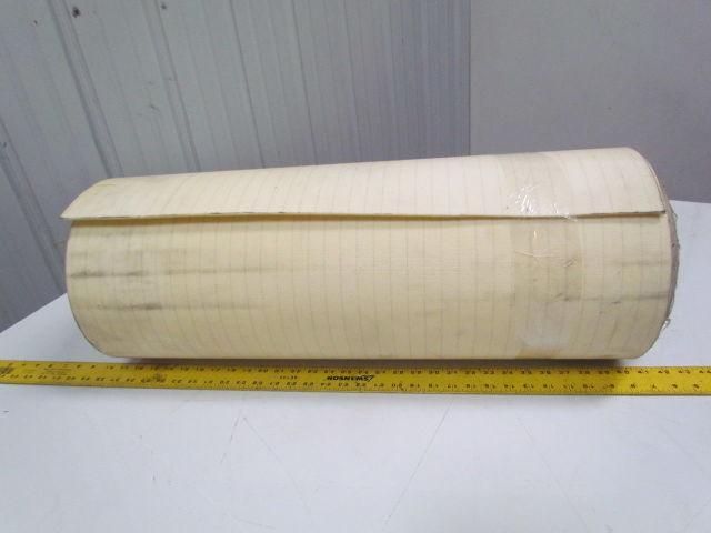 2 ply smooth top Clear/White urethane rubber conveyor belt 41ft x 29"
