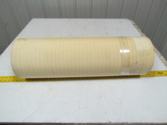 2 Ply Smooth Top Clear/White Urethane Rubber Conveyor Belt 29Ft X 29-1/8"
