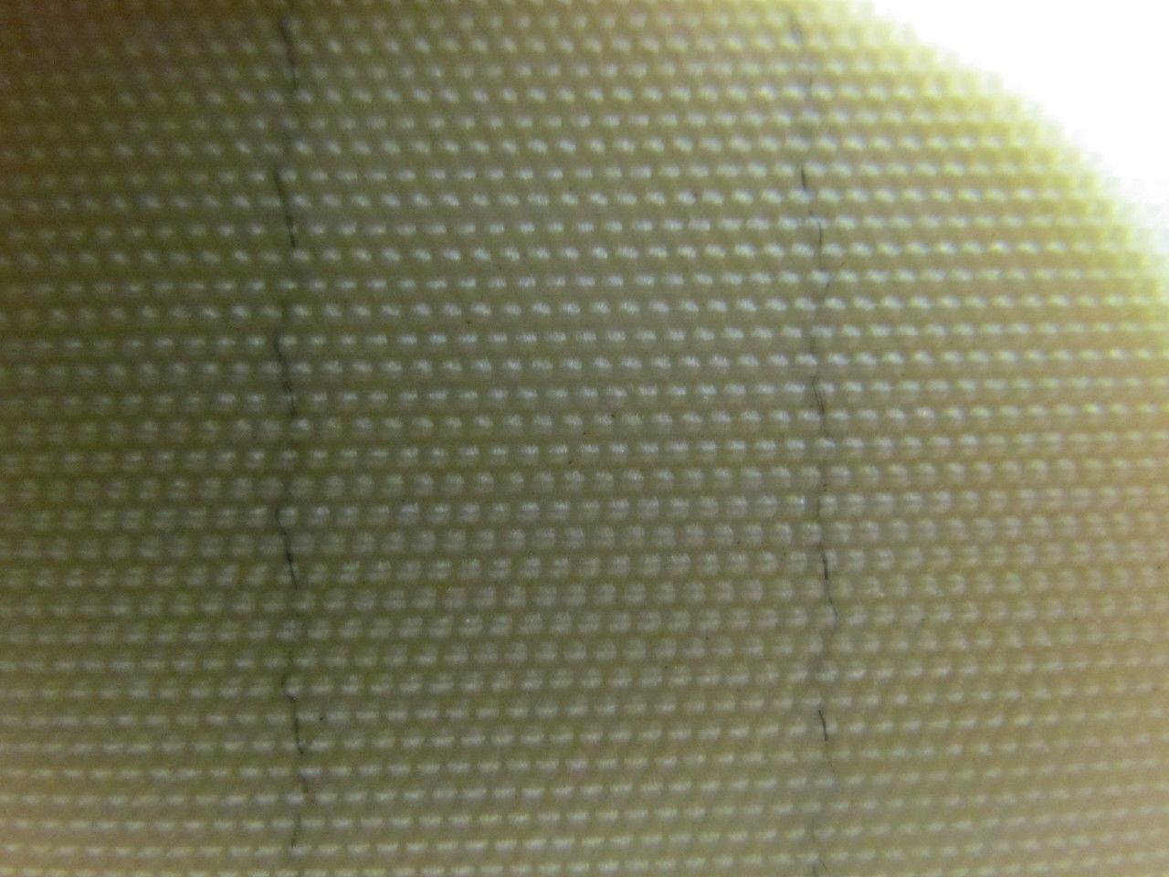 2 Ply Smooth Top Clear/White Urethane Rubber Conveyor Belt 29Ft X 29-1/8"