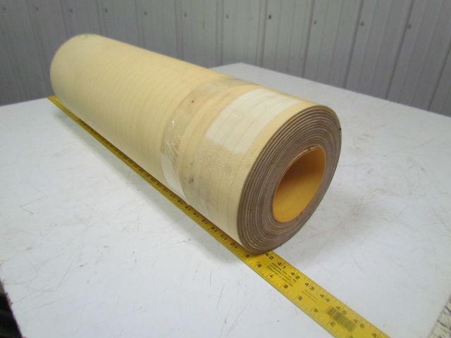 2 Ply Smooth Top Clear/White Urethane Rubber Conveyor Belt 29Ft X 29-1/8"