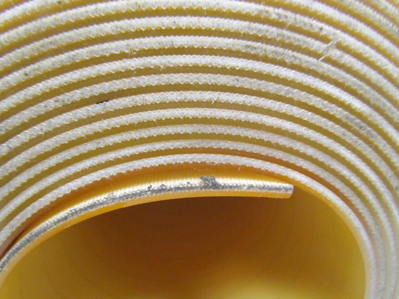 2 Ply Smooth Top Clear/White Urethane Rubber Conveyor Belt 29Ft X 29-1/8"