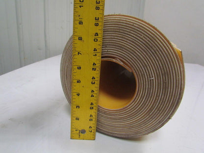 2 ply smooth top clear/white urethane rubber conveyor belt 35f x 29-1/4"