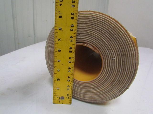 2 ply smooth top clear/white urethane rubber conveyor belt 35f x 29-1/4"