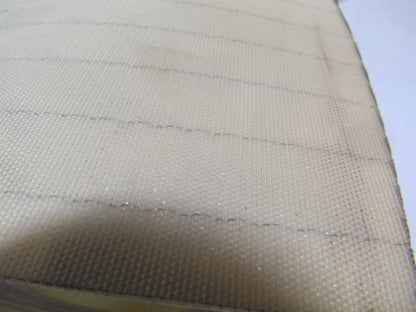 2 ply smooth top clear/white urethane rubber conveyor belt 35f x 29-1/4"