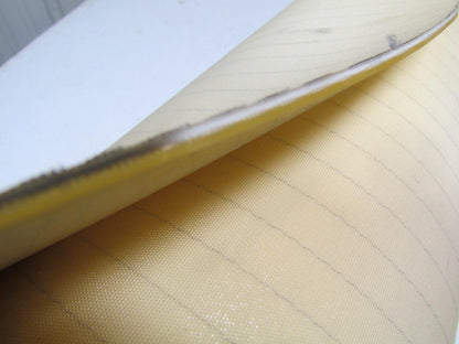 2 ply smooth top clear/white urethane rubber conveyor belt 35f x 29-1/4"