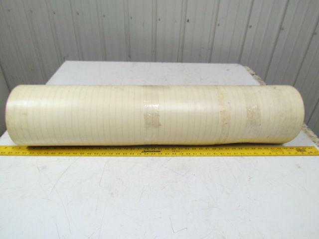 2 Ply Smooth Top Clear/White Urethane Rubber Conveyor Belt 19Ft X 38-1/2"