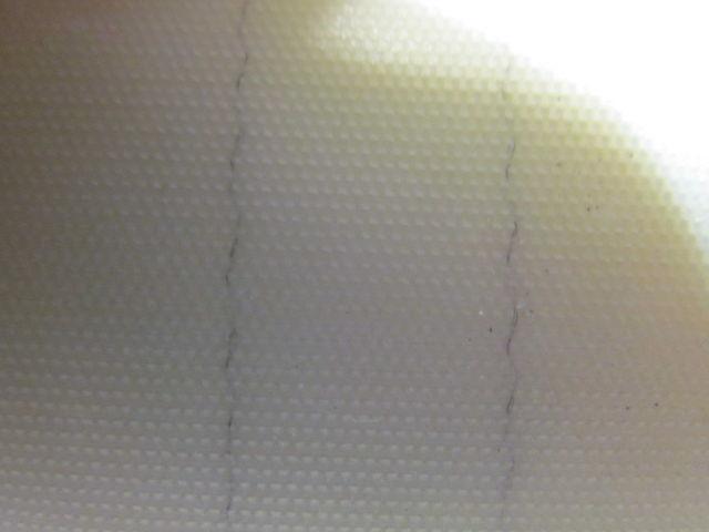 2 Ply Smooth Top Clear/White Urethane Rubber Conveyor Belt 19Ft X 38-1/2"