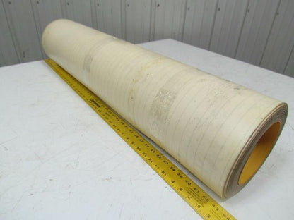 2 Ply Smooth Top Clear/White Urethane Rubber Conveyor Belt 19Ft X 38-1/2"