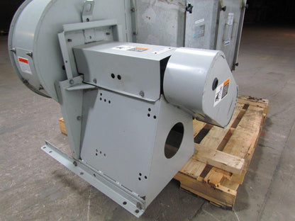 GreenHeck 09-BISW-21-9R-I 1 Hp 3Ph Centrifugal Blower Fan w/Sidelock Filter