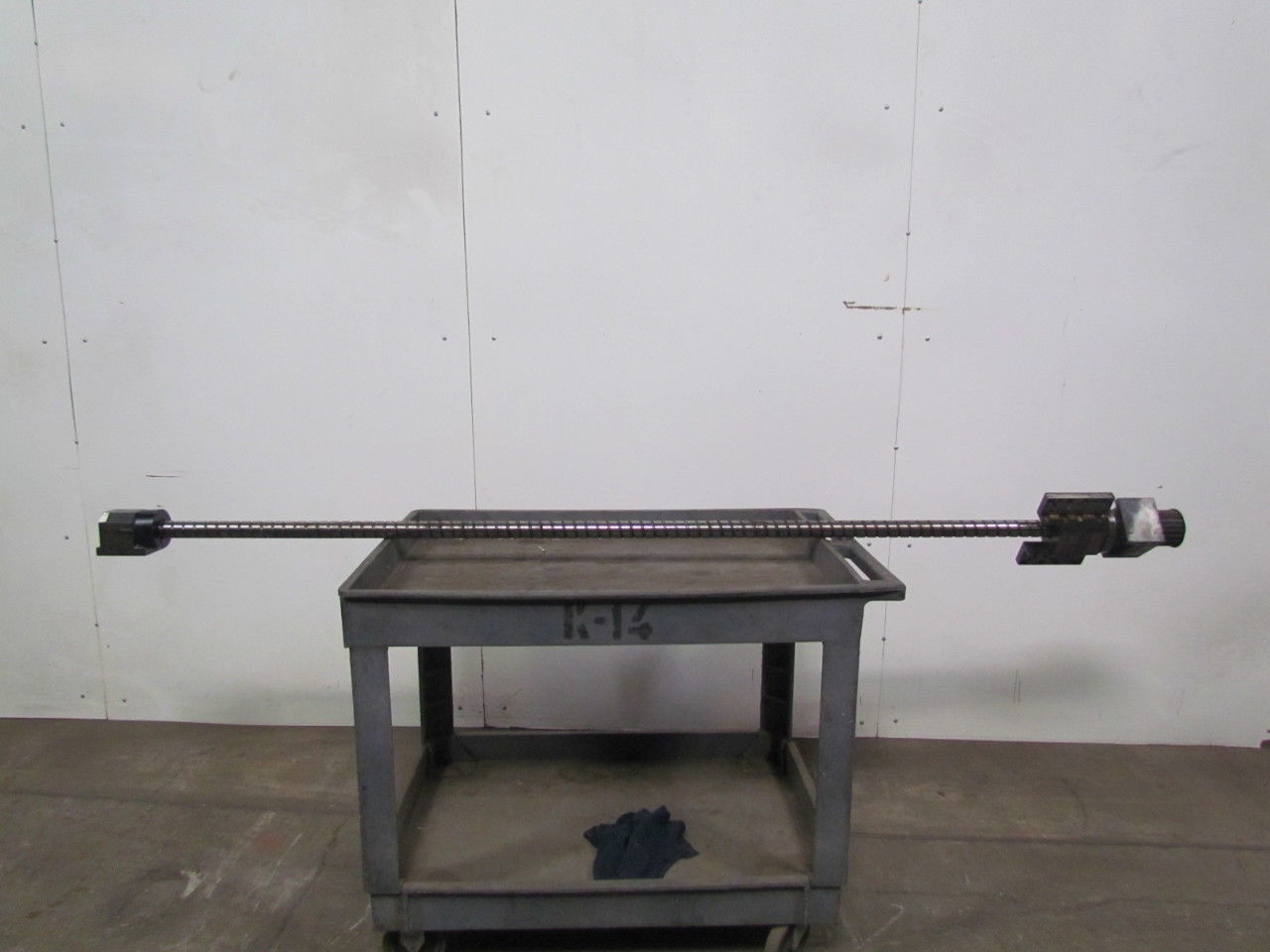AMADA 50 Ton Turret Press Ball Screw & Nut W/Pulley and End Bearings 76" Travel