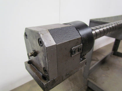 AMADA 50 Ton Turret Press Ball Screw & Nut W/Pulley and End Bearings 76" Travel