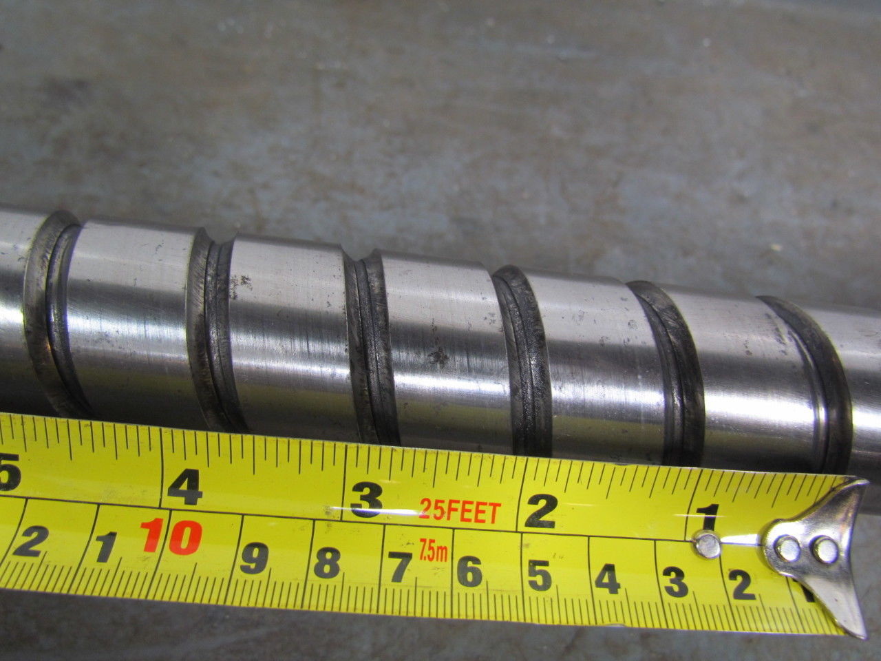 AMADA 50 Ton Turret Press Ball Screw & Nut W/Pulley and End Bearings 76" Travel