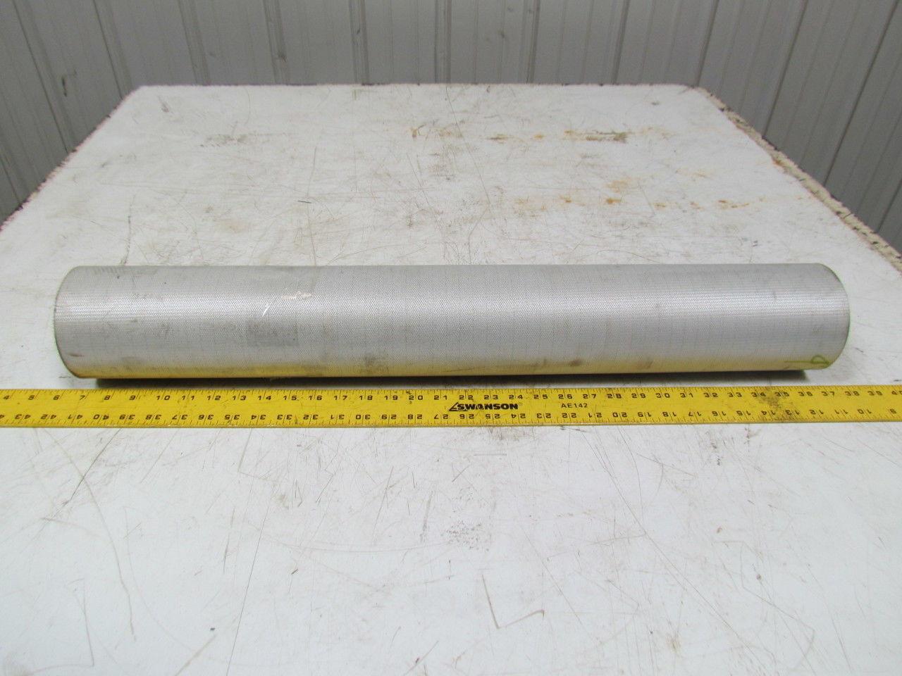 1 Ply Black Slip Top Nylon Backed Conveyor Belt 9Ft X 30" 0.075" Thick