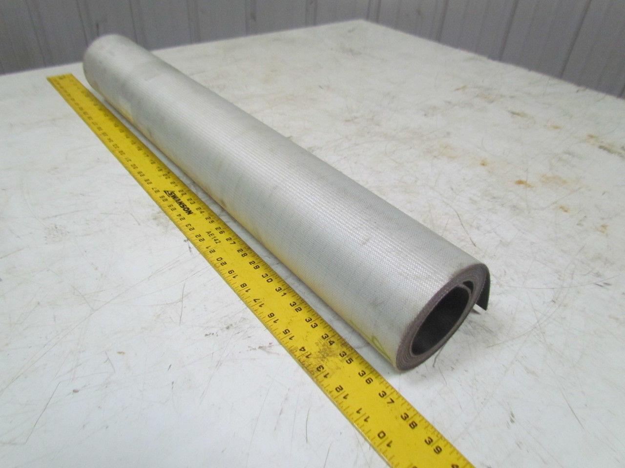 1 Ply Black Slip Top Nylon Backed Conveyor Belt 9Ft X 30" 0.075" Thick
