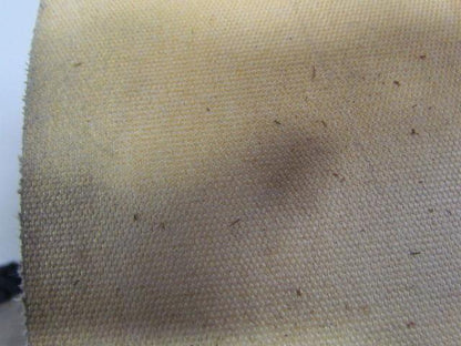 3 Ply Tan Rubber Slip Top Center V Guide Conveyor Belt 69Ft X 37-5/8"