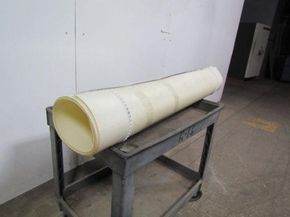 2 Ply Clear Urethane Smooth Top Conveyor Belt 7Ft X 56" 0.110" Thick