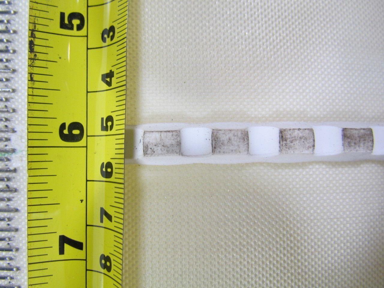 2 Ply Clear Urethane Smooth Top Conveyor Belt 7Ft X 56" 0.110" Thick