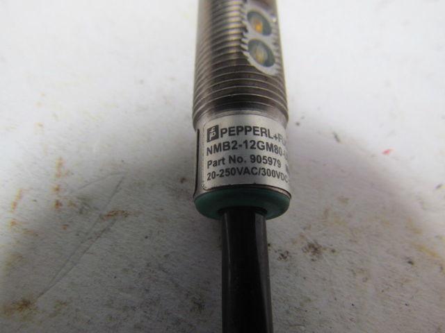 Pepperl Fuchs NMB2-12GM80-US-NFE Inductive Proximity Switch Sensor 2MM Flush