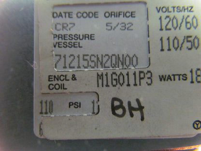Honeywell 71215SN2QN00 2-Way Direct Acting NC Stainless Steel Valve Solenoid