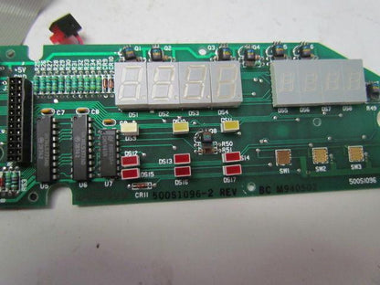 Kent 500S1096-2 REV BC 1900R Chart Recorder Digital Display Circuit Board