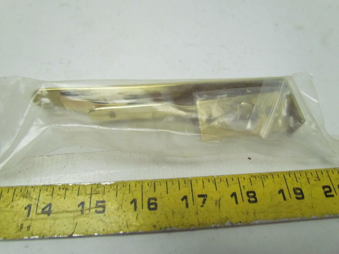 Taymor 25-5316B 6" flush slide bolt polished brass