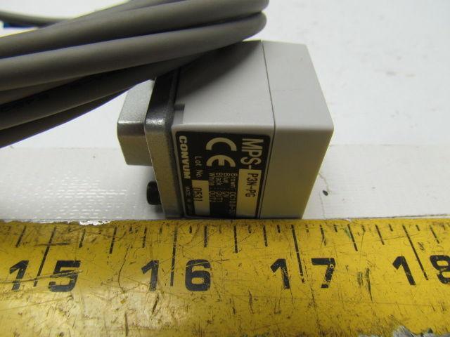 Convum MPS-P3N-PG Pressure sensor panel mount 0 to 145PSI range 1/8" NPSF