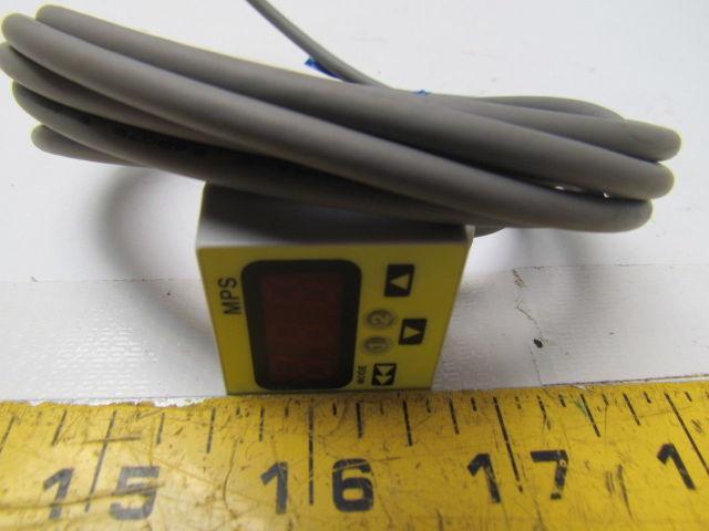 Convum MPS-P3N-PG Pressure sensor panel mount 0 to 145PSI range 1/8" NPSF