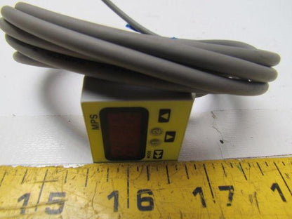 Convum MPS-P3N-PG Pressure sensor panel mount 0 to 145PSI range 1/8" NPSF