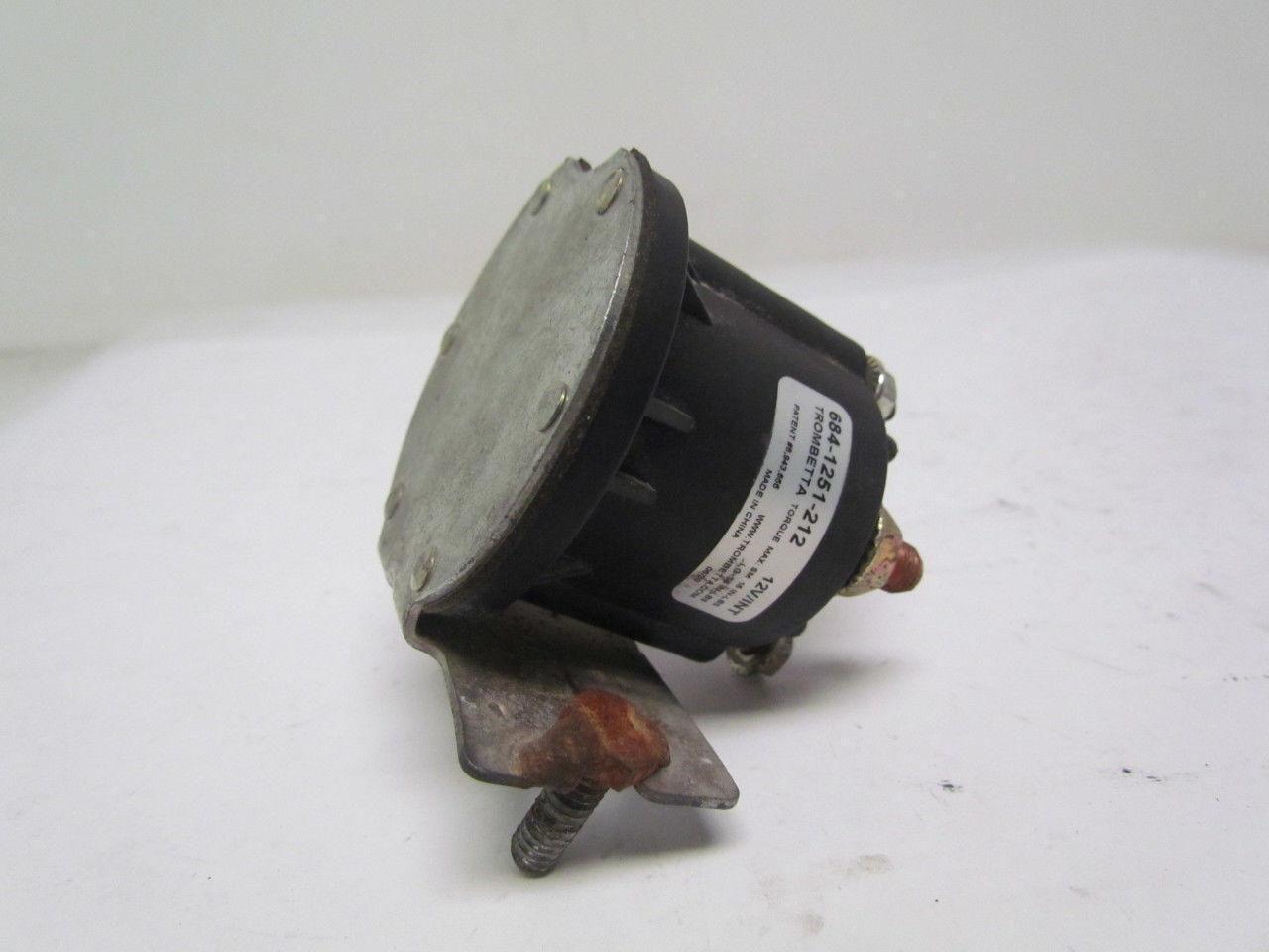 Trombetta 684-1251-212 12V Solenoid intermittent boss snowplow HYD08831