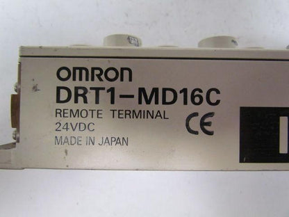 Omron DRT1-MD16C Remote terminal expansion block 24VDC environment resistive
