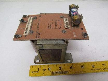 General Electric 9T56Y3170 control transformer .200 KVA 220/208 V Pri 24V Sec