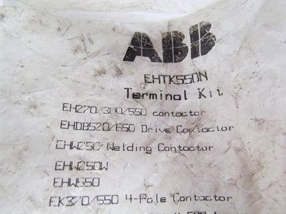 ABB EHTK550N Terminal Lug kit 2/PH #4-500 MCM contactor