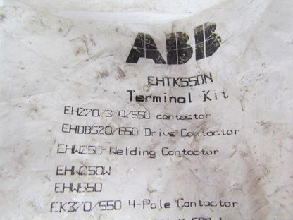 ABB EHTK550N Terminal Lug kit 2/PH #4-500 MCM contactor