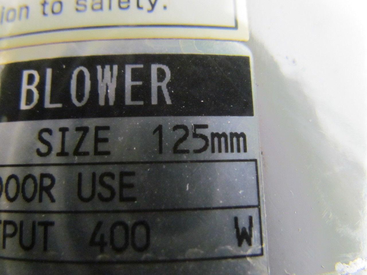 Yodogawa CCN5T 125mm 3PH 200V Electric Blower Scroll Fan 50/ 60Hz