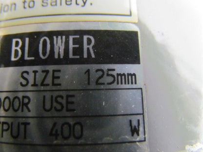 Yodogawa CCN5T 125mm 3PH 200V Electric Blower Scroll Fan 50/ 60Hz