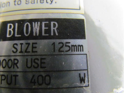 Yodogawa CCN5T 125mm 3PH 200V Electric Blower Scroll Fan 50/ 60Hz