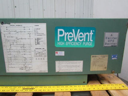 Carrier 19 Ser PreVent High efficiency Purge Unit Chiller Optimizer CFC barrier