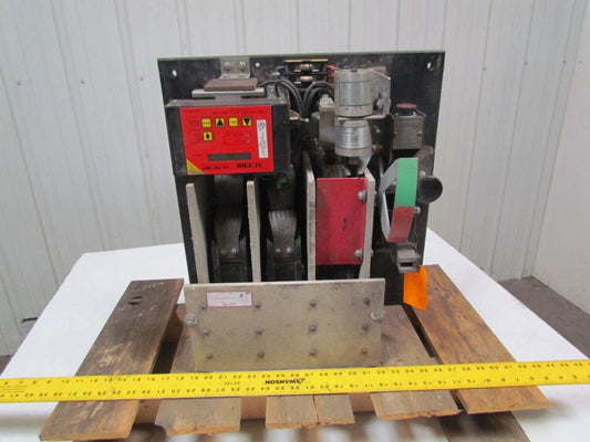 GE 600 Volt air circuit breaker w/ AC Pro Microprocessor trip