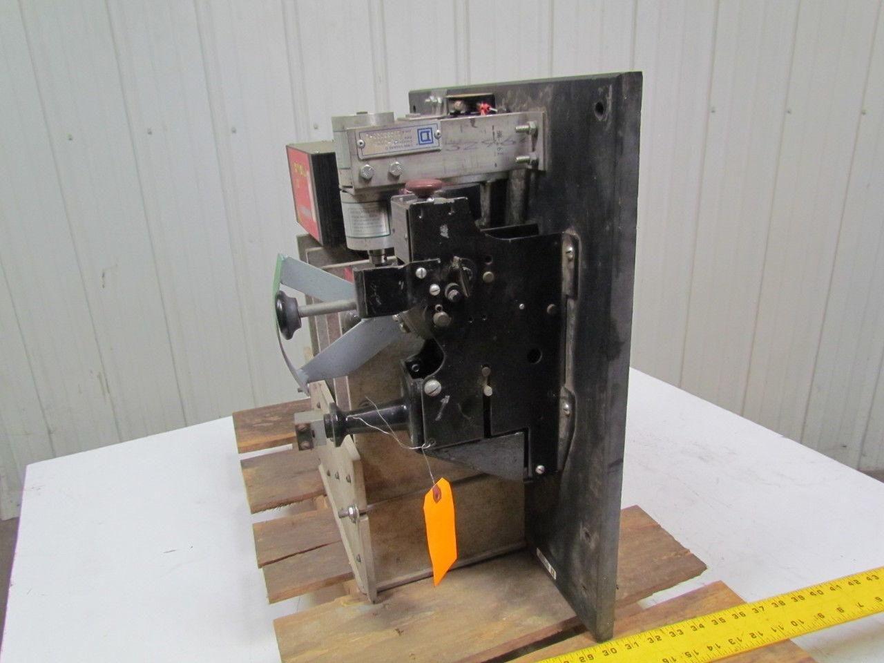GE 600 Volt air circuit breaker w/ AC Pro Microprocessor trip