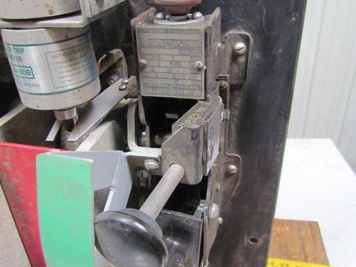 GE 600 Volt air circuit breaker w/ AC Pro Microprocessor trip