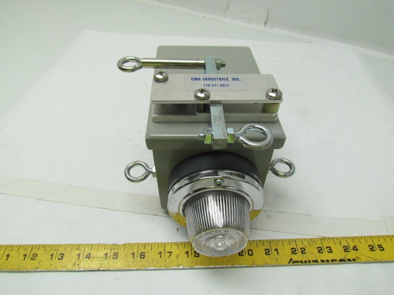 CMH Industries 1760-5VX Andon Pull Box CMH 42595 w/ clear lens New