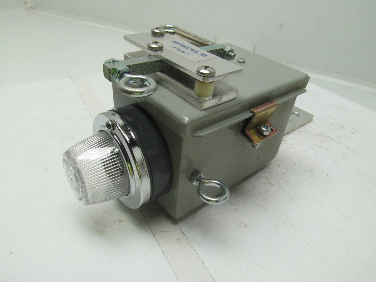 CMH Industries 1760-5VX Andon Pull Box CMH 42595 w/ clear lens New