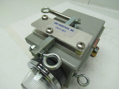 CMH Industries 1760-5VX Andon Pull Box CMH 42595 w/ clear lens New