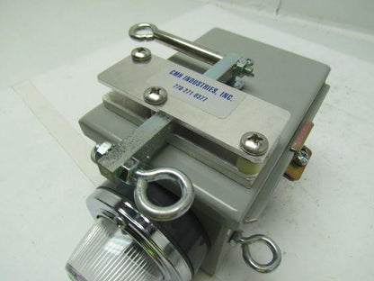 CMH Industries 1760-5VX Andon Pull Box CMH 42595 w/ clear lens New