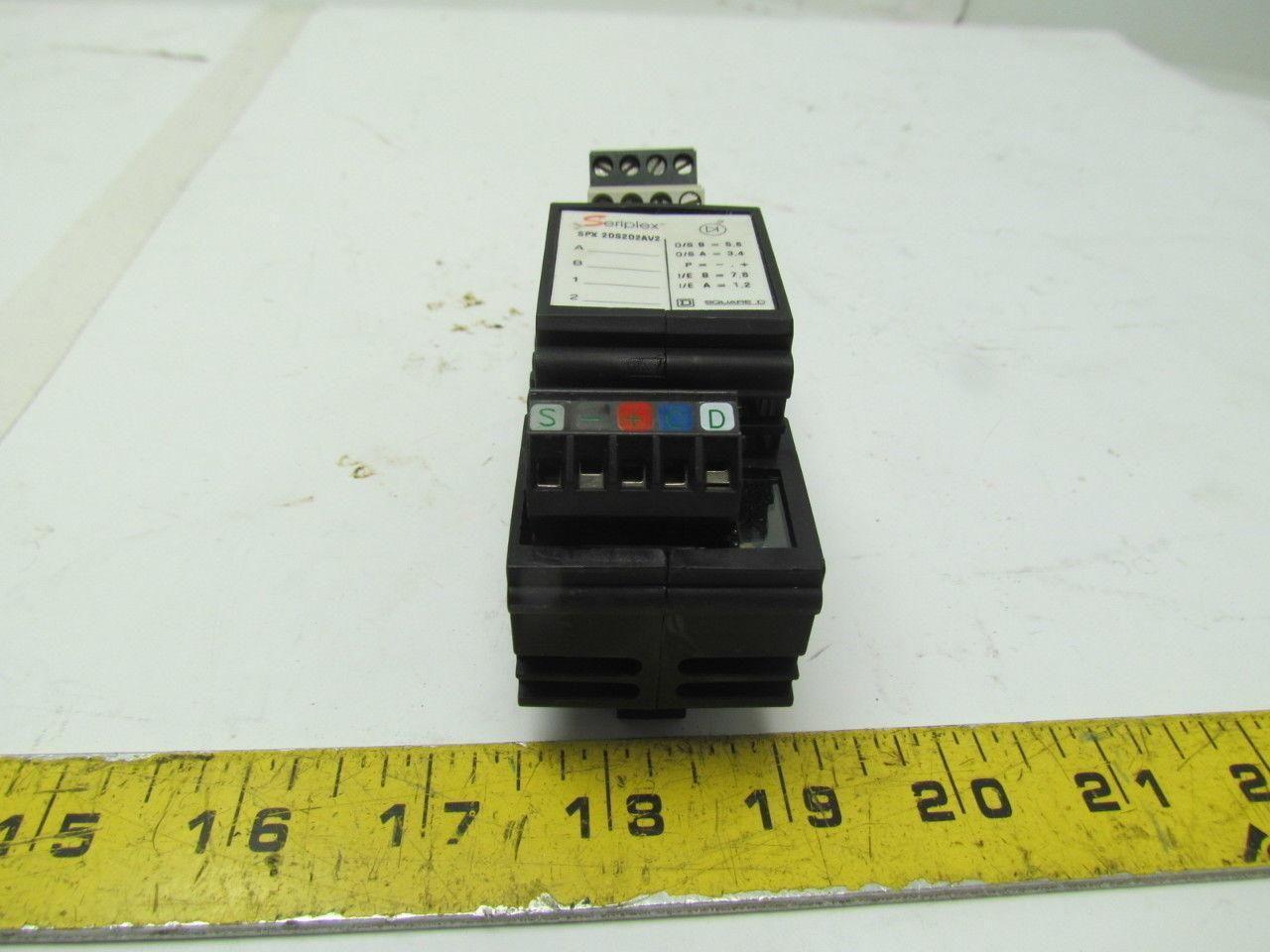 Seriplex SPX 2DS2D2AV2 Discrete I/O Module version 2.0 New!