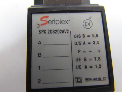 Seriplex SPX 2DS2D2AV2 Discrete I/O Module version 2.0 New!