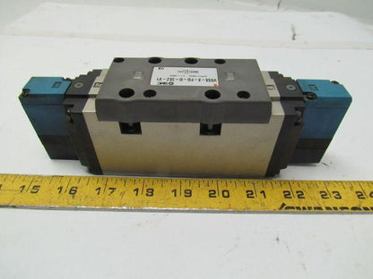 SMC Syndevco VSS8-8-FG-D-3EZ-V1 4/5 Port Solenoid Valve New