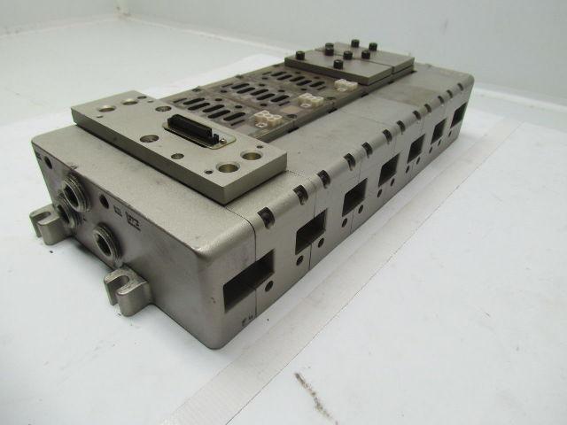 SMC Syndevco US3467 5 station manifold